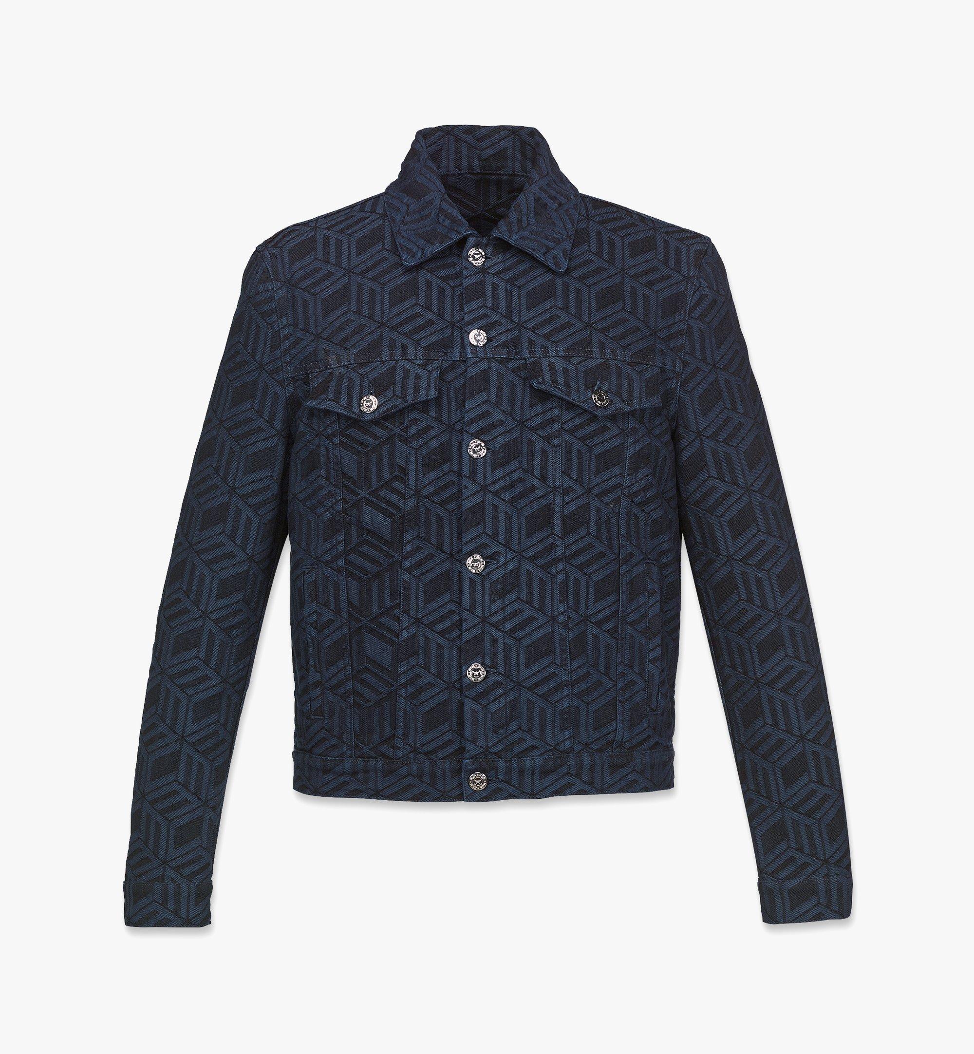 Denim-Jacke mit Cubic-Monogramm für Herren 1